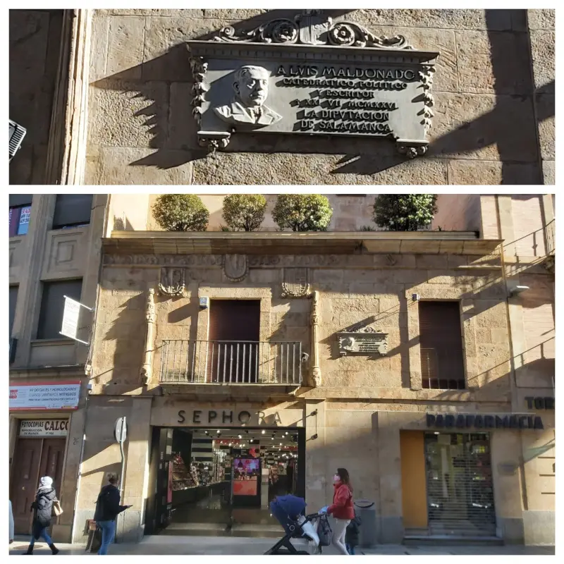 Casa de Luis Maldonado, calle Toro, Salamanca