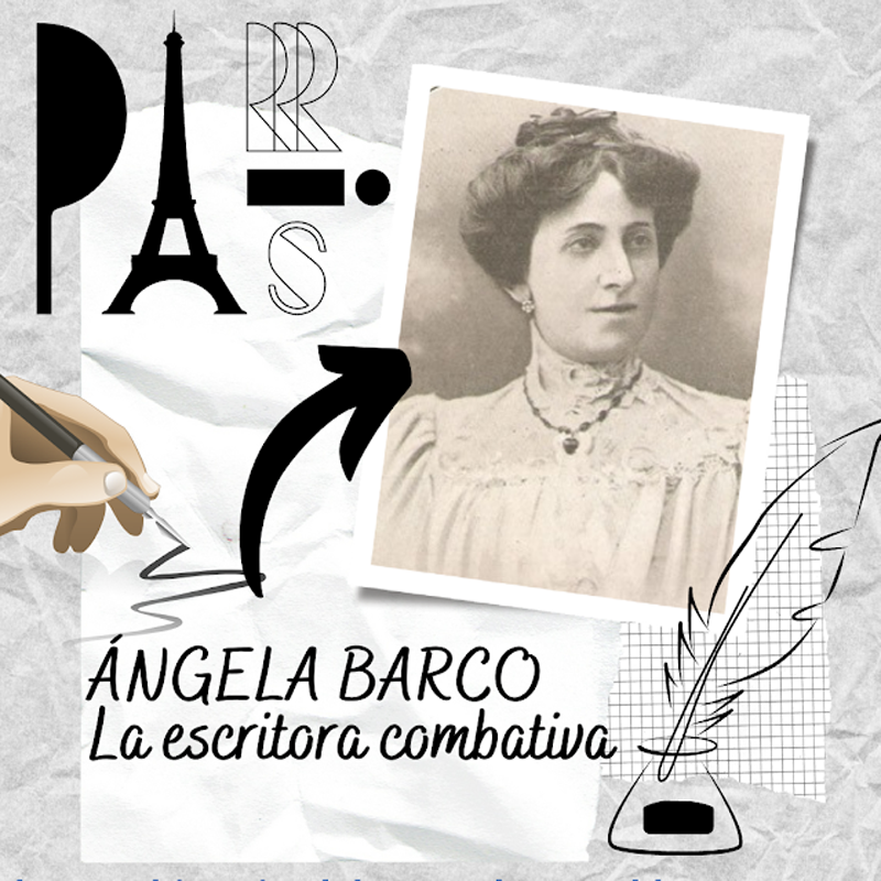 Ángela Barco biografía. La escritora combativsa