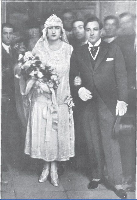 Miguel Fleta y Carmen Mirat. Fotog. Revista Nuevo Mundo. Abril 1927