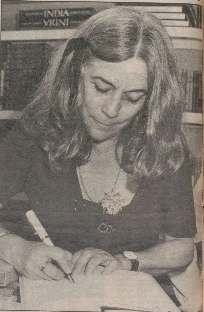 Carmen Martín Gaite. 1982.