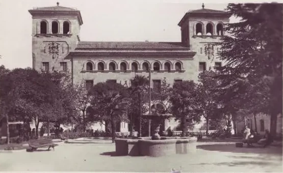 Plaza de los bandos de Salamanca años cincuenta